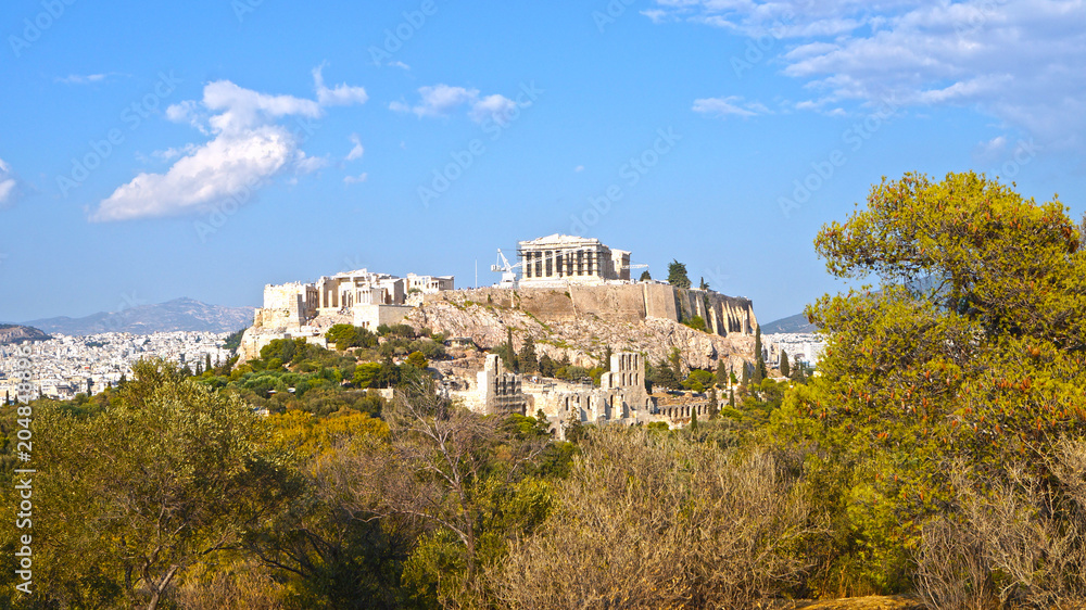 Acropolis from Hill of the Muses