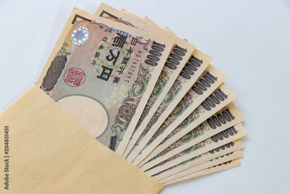 収入 支出イメージ 1万円札 Stock 写真 Adobe Stock