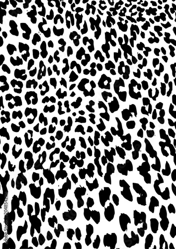 Leoparn skin pattern design