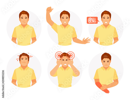 Symptoms of a stroke