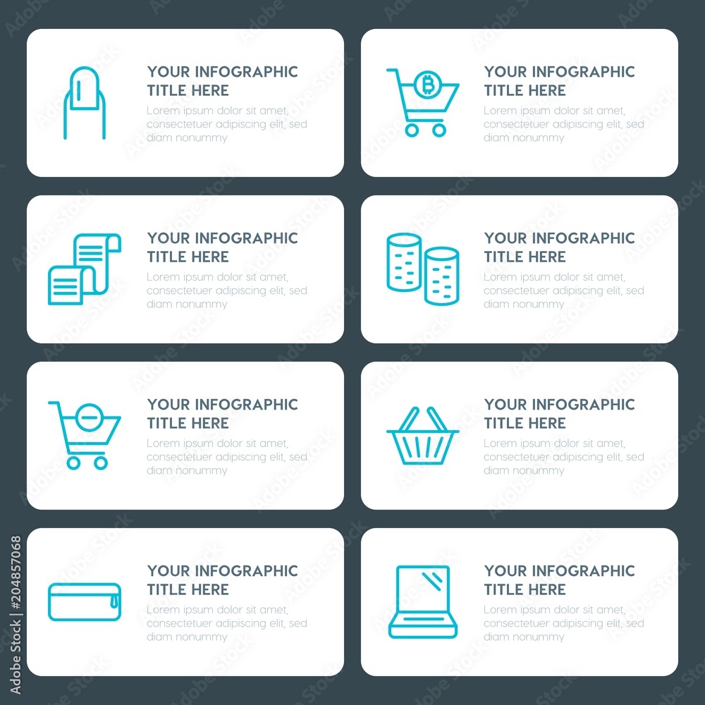Flat shopping, beauty and cosmetics infographic timeline template for presentations, advertising, annual reports Flat shopping, beauty and cosmetics infographic timeline template for presentations, advertising, annual reports