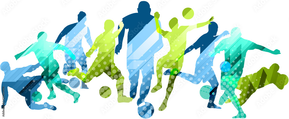 Obraz premium Mondiali di Calcio, Europei, Competizione