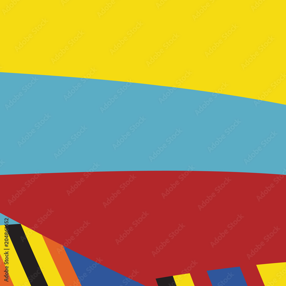 Naklejka premium Zebra Pop Abstract Stripe Pattern