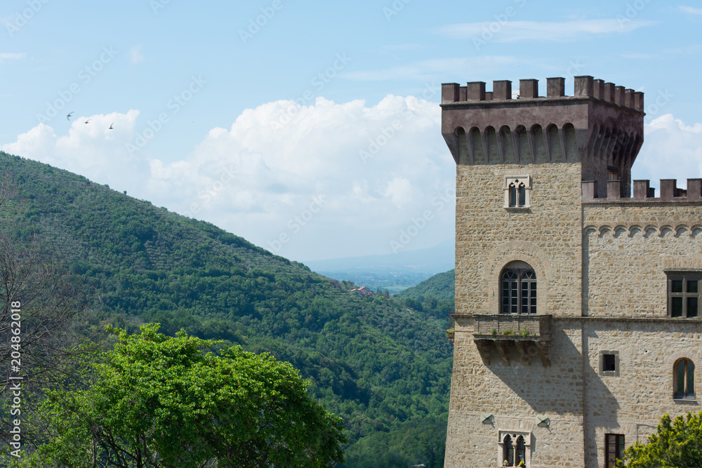 San Gregorio di Sassola, near Rome, Lazio. Italy