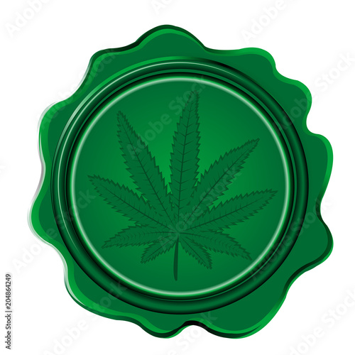 Marijuana wax seal