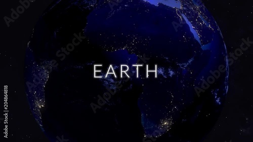 New Earth Animation