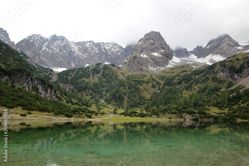 Fototapeta Naklejka Na Ścianę i Meble -  Seebensee lake in Tyrol, Austria