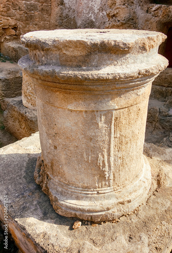 Part of ancient column.