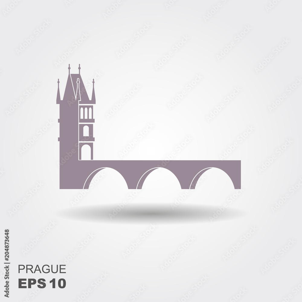 illustration of Charles Bridge, Prague