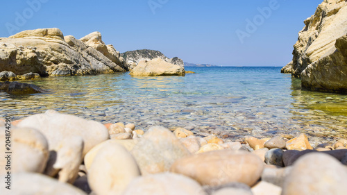 Fotografie Marathias beach, Zakynthos Island, Greece.