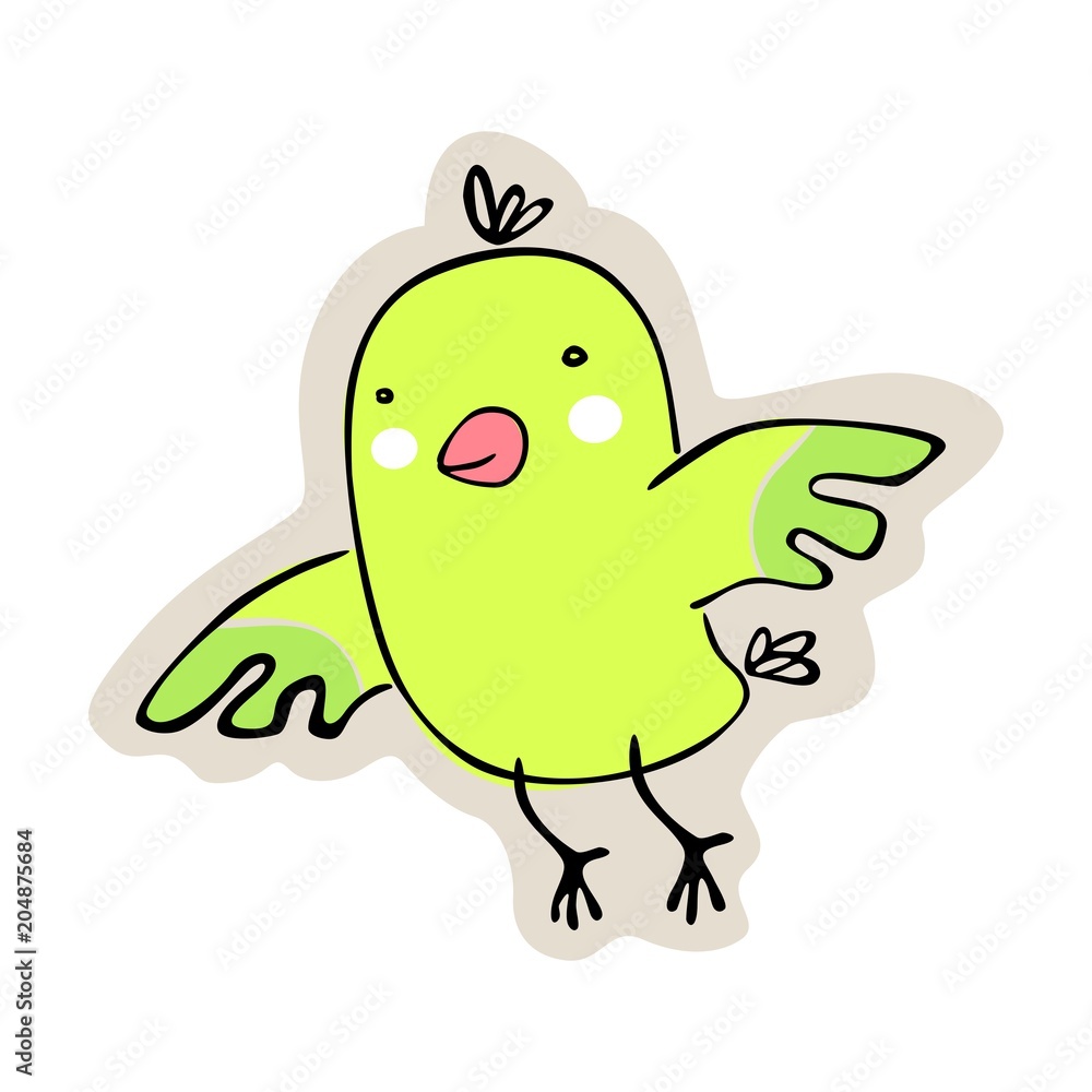 Fototapeta premium Cheeky bird