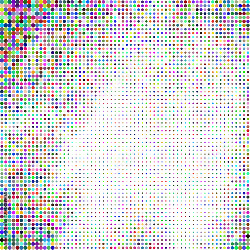  Halftone dots. Halftone effect. Vector Halftone Texture