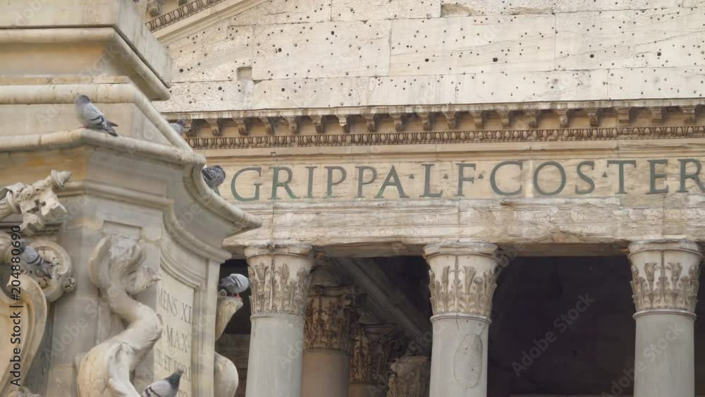 2748_Scriptures_on_the_walls_of_Pantheon_in_Rome_Italy.mov 2748_Scriptures_on_the_walls_of_Pantheon_in_Rome_Italy.mov
