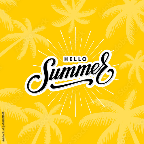Hello summer yellow