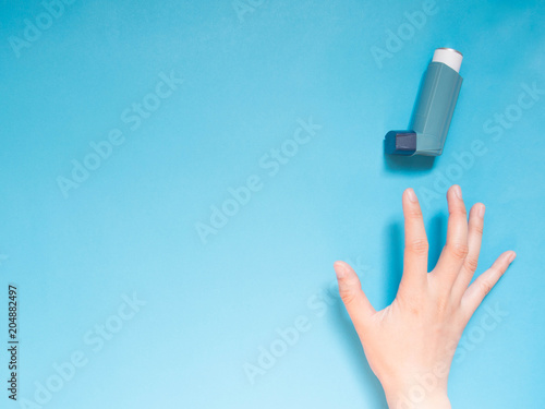 Obraz na płótnie Asthma and COPD disease concept