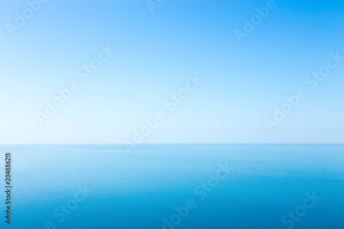 Canvas Print Beautiful seascape without clouds