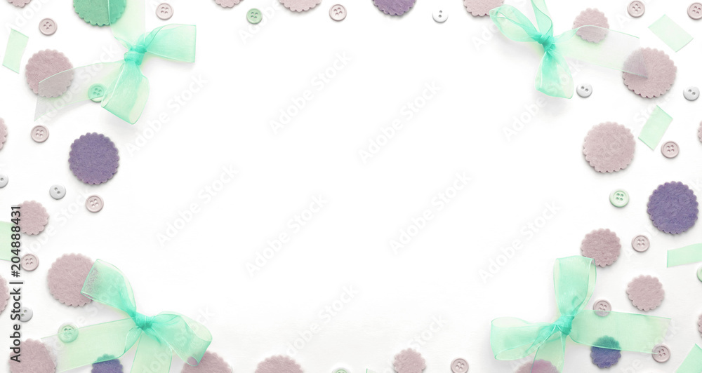 Banner Decorative background with Bright festive confetti. Banner Decorative background with Bright festive confetti.