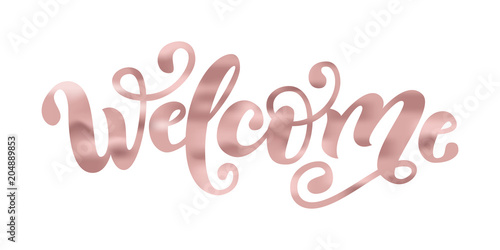 Canvas Print Welcome