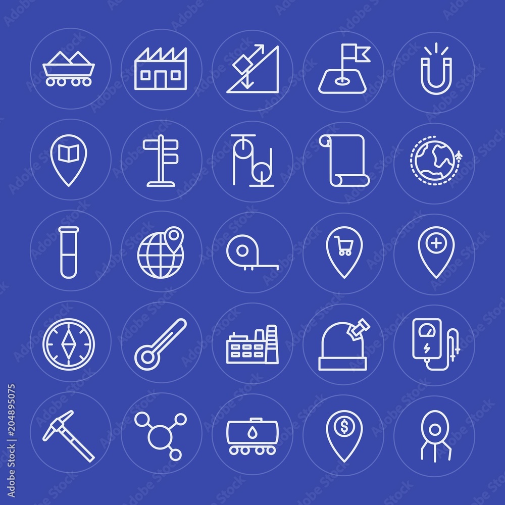 Modern Simple Set of industry, science, location Vector outline Icons. Contains such Icons as astronomy, force, location, chemistry, sky and more on blue background. Fully Editable. Pixel Perfect. Modern Simple Set of industry, science, location Vector outline Icons. Contains such Icons as astronomy, force, location, chemistry, sky and more on blue background. Fully Editable. Pixel Perfect.