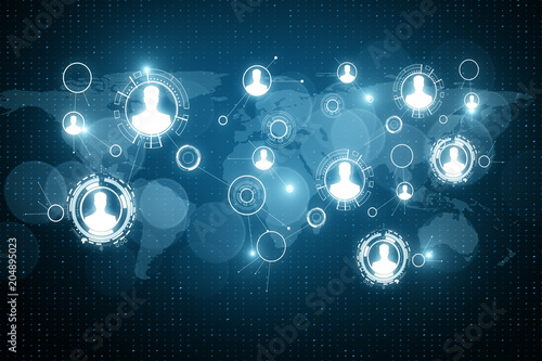 Wallpaper Mural Digital business interface texture Torontodigital.ca