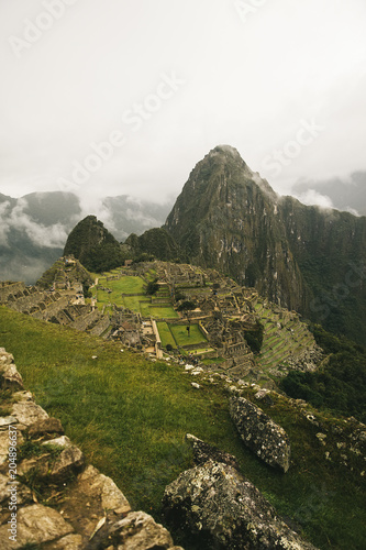 Machu Picchu ruins in Peru