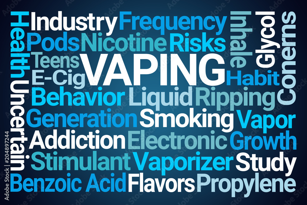 Vaping Word Cloud Vaping Word Cloud