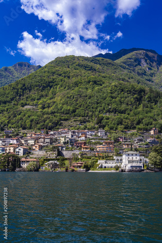 Town Torriggia on Como Lake in Italy © BGStock72