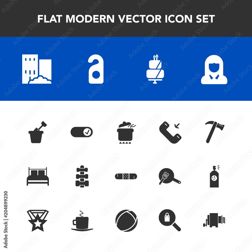 Modern, simple vector icon set with medical, summer, play, gym, motel, equipment, dessert, hotel, pie, hammer, sandbox, dinner, food, health, child, medicine, cake, wrench, lady, meal, business icons Modern, simple vector icon set with medical, summer, play, gym, motel, equipment, dessert, hotel, pie, hammer, sandbox, dinner, food, health, child, medicine, cake, wrench, lady, meal, business icons