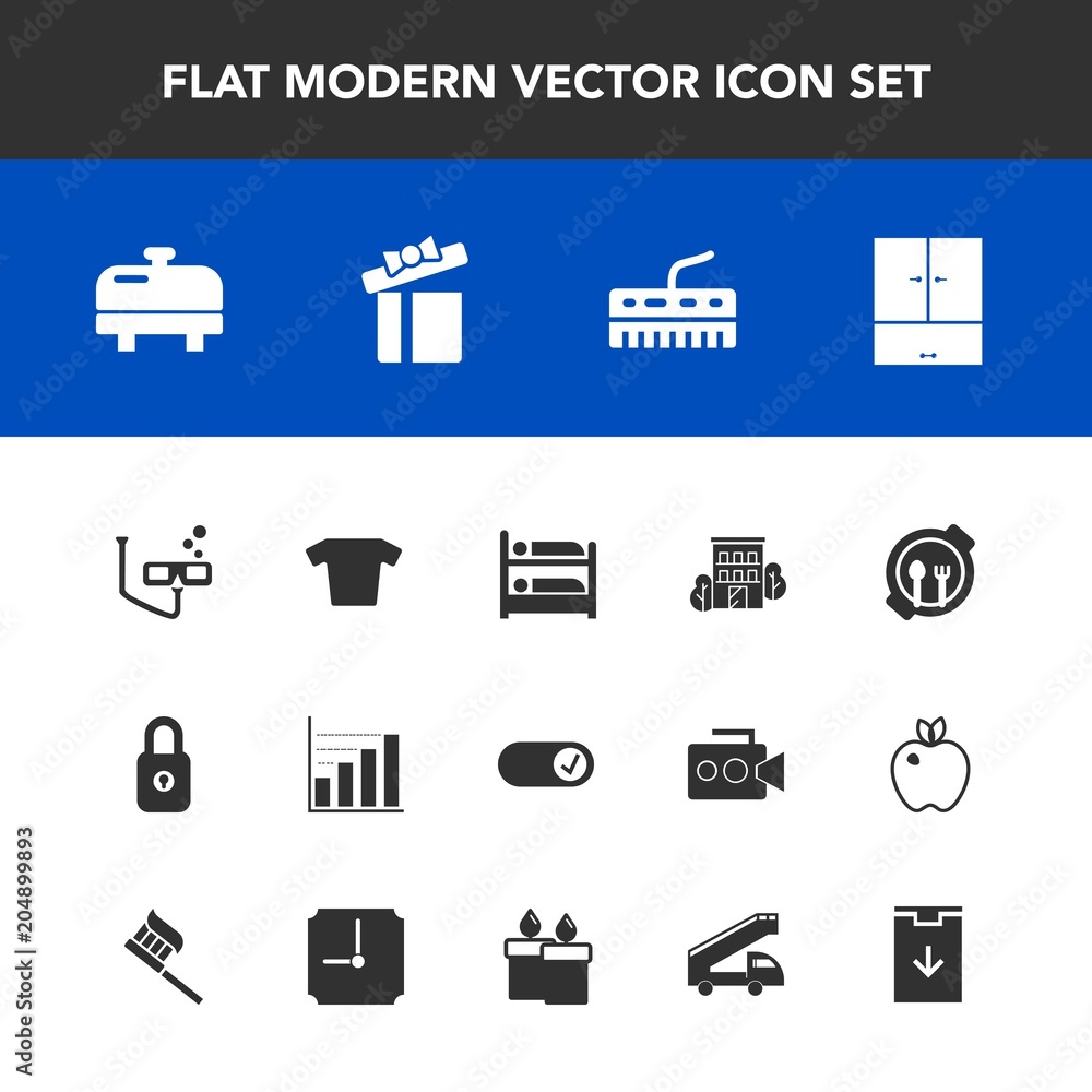 Modern, simple vector icon set with transport, building, security, mask, download, keyboard, estate, boiler, hotel, house, shirt, business, fashion, heater, clothes, truck, data, water, present icons Modern, simple vector icon set with transport, building, security, mask, download, keyboard, estate, boiler, hotel, house, shirt, business, fashion, heater, clothes, truck, data, water, present icons