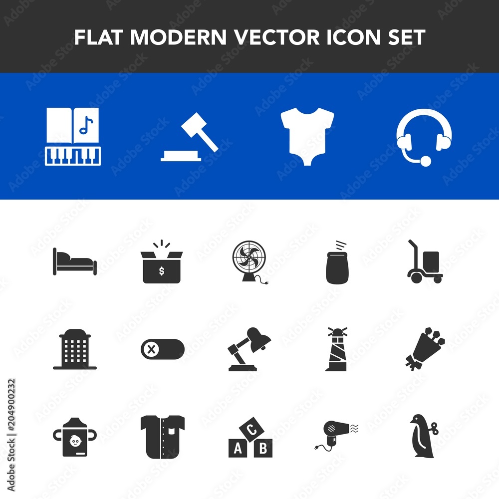 Modern, simple vector icon set with architecture, off, warehouse, lamp, deactivate, house, bed, judge, turn, headphone, kid, cardboard, animal, musical, container, equipment, bedroom, toy, cargo icons Modern, simple vector icon set with architecture, off, warehouse, lamp, deactivate, house, bed, judge, turn, headphone, kid, cardboard, animal, musical, container, equipment, bedroom, toy, cargo icons