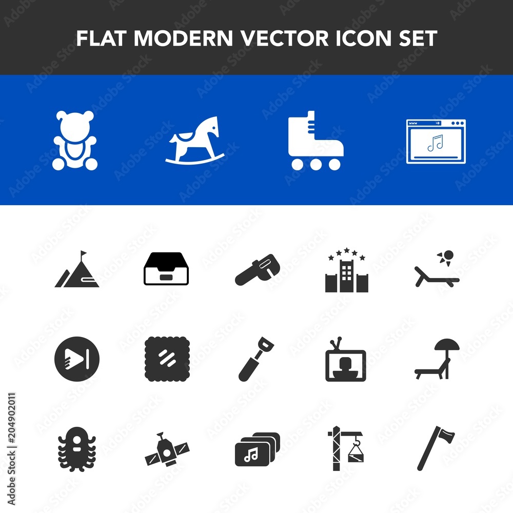 Modern, simple vector icon set with fun, mail, equipment, white, baby, online, element, hotel, cooking, video, spanner, stamp, file, letter, leisure, toy, kitchen, postage, skate, summer, child icons Modern, simple vector icon set with fun, mail, equipment, white, baby, online, element, hotel, cooking, video, spanner, stamp, file, letter, leisure, toy, kitchen, postage, skate, summer, child icons