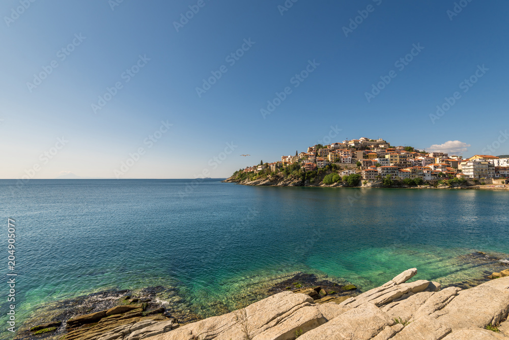 Fototapeta premium Kavala city in Greece.