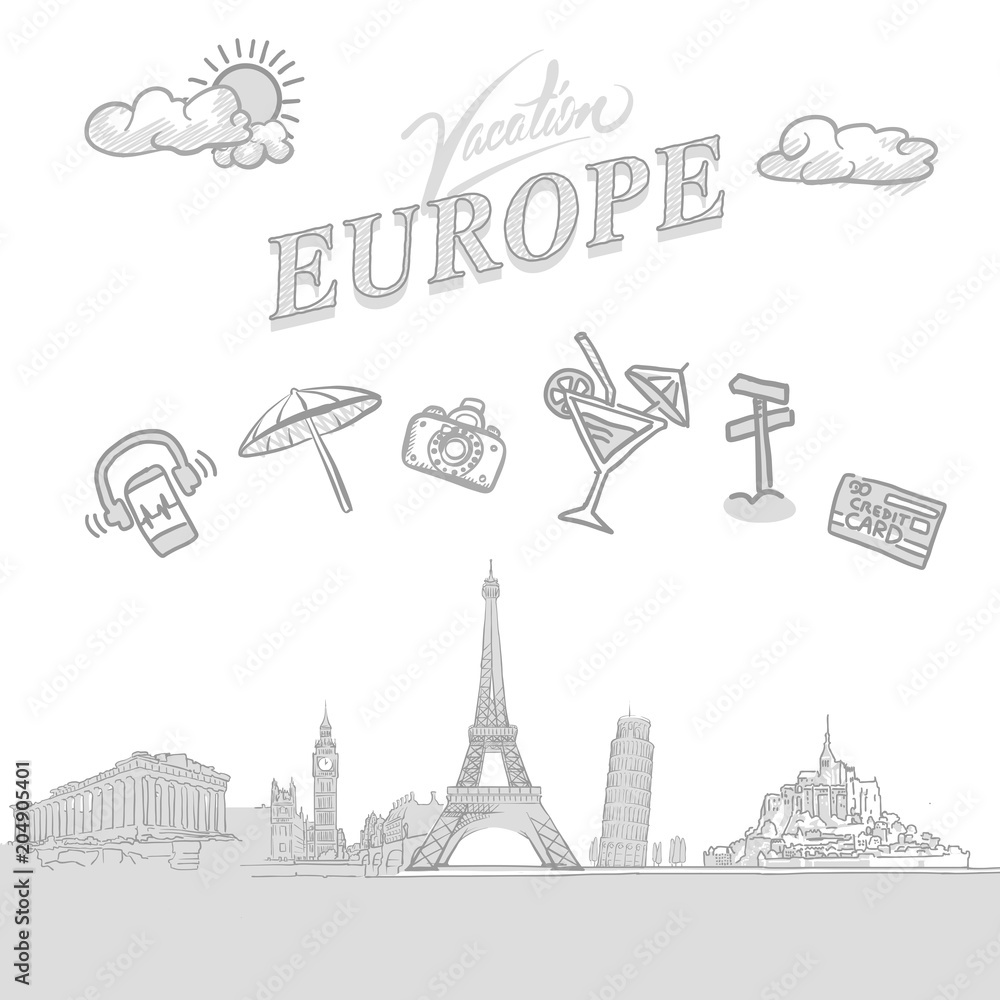 Europe travel marketing cover