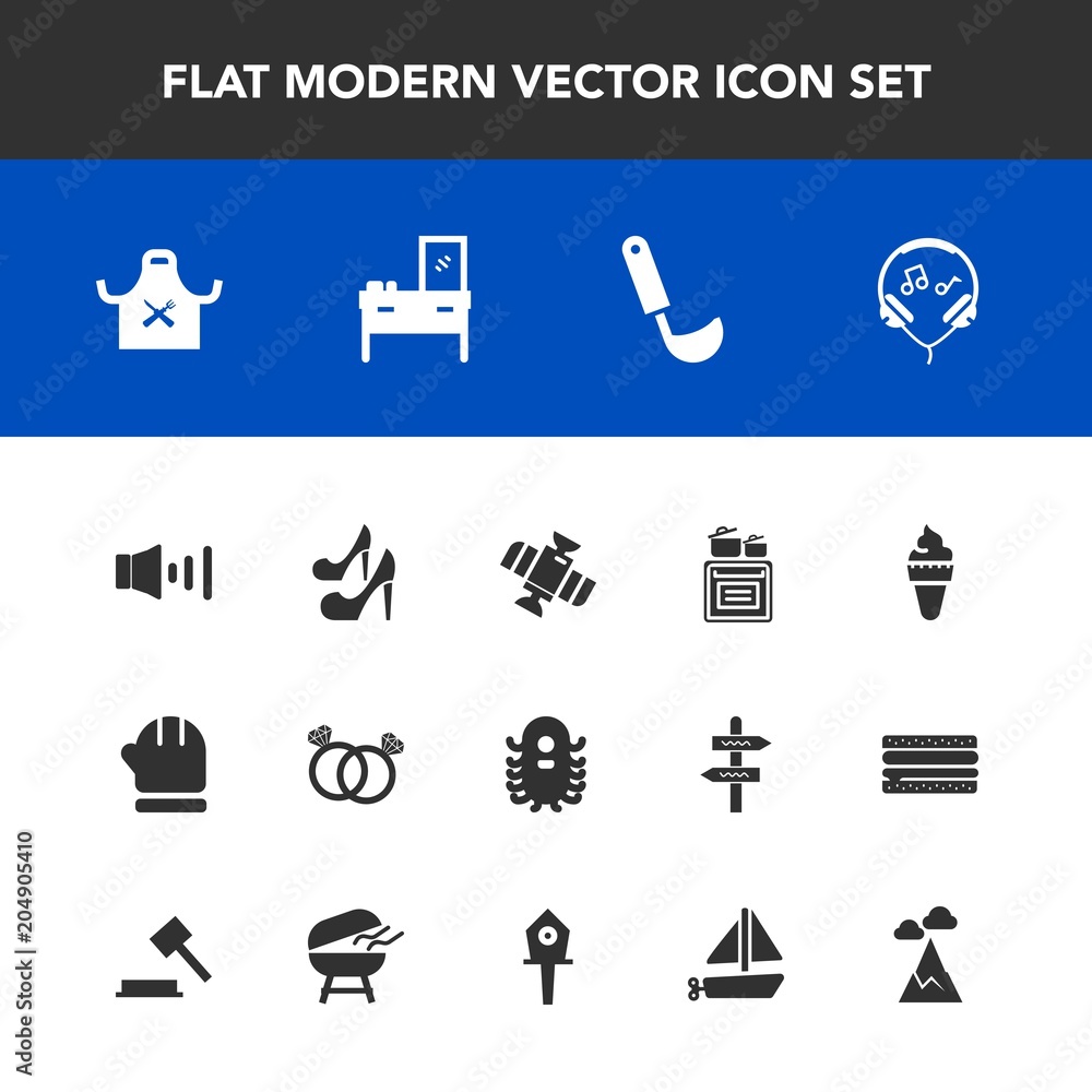 Modern, simple vector icon set with cold, audio, food, soup, music, interior, engagement, modern, ice, wedding, ufo, alien, speaker, kitchen, fashion, cream, season, orbit, ring, ladle, female icons Modern, simple vector icon set with cold, audio, food, soup, music, interior, engagement, modern, ice, wedding, ufo, alien, speaker, kitchen, fashion, cream, season, orbit, ring, ladle, female icons