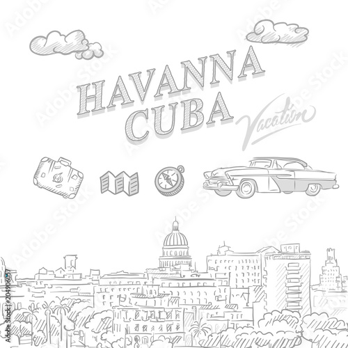 Havanna, Cuba, travel marketing cover