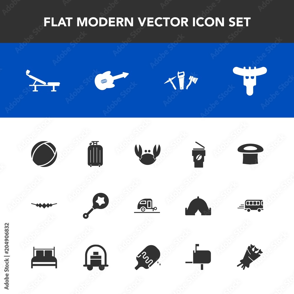 Modern, simple vector icon set with musical, hot, beautiful, jewelry, floral, post, coffee, meat, mailbox, seafood, food, crab, caravan, luggage, sausage, sea, dinner, seat, infant, guitar, mail icons Modern, simple vector icon set with musical, hot, beautiful, jewelry, floral, post, coffee, meat, mailbox, seafood, food, crab, caravan, luggage, sausage, sea, dinner, seat, infant, guitar, mail icons