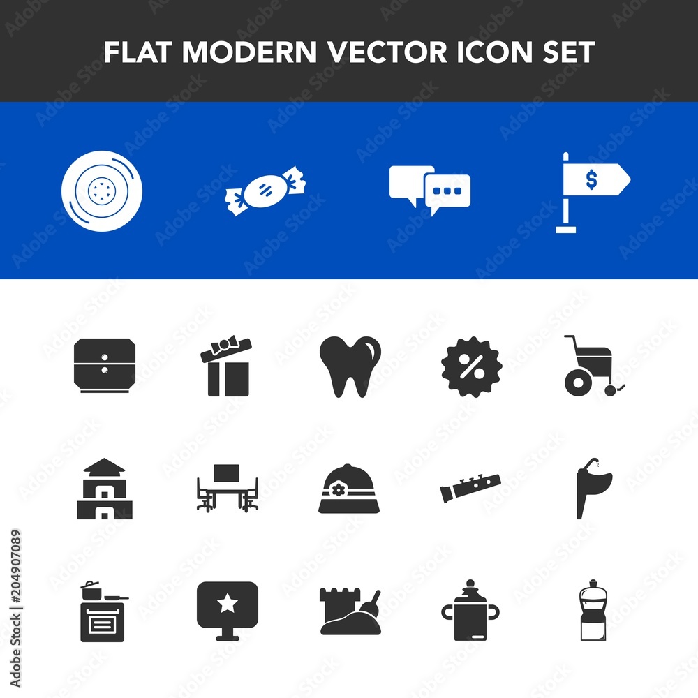 Modern, simple vector icon set with sign, cleaner, hat, broom, speech, talk, present, work, business, asia, culture, travel, sale, sweet, car, food, percent, candy, location, office, dentist icons Modern, simple vector icon set with sign, cleaner, hat, broom, speech, talk, present, work, business, asia, culture, travel, sale, sweet, car, food, percent, candy, location, office, dentist icons