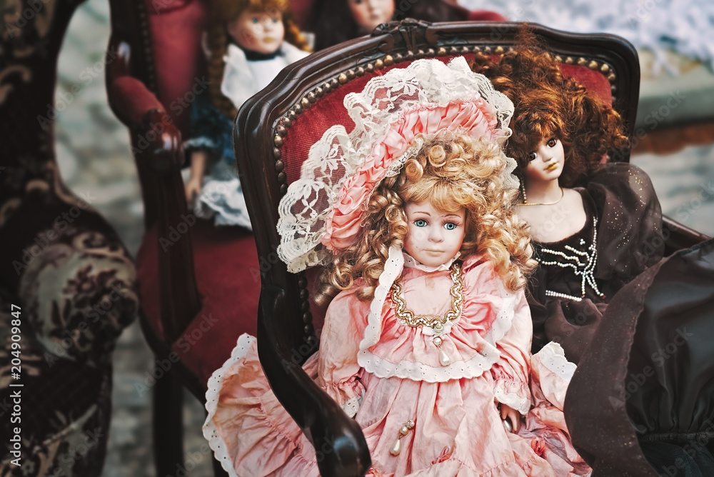 Bambole Antiche di Porcellana