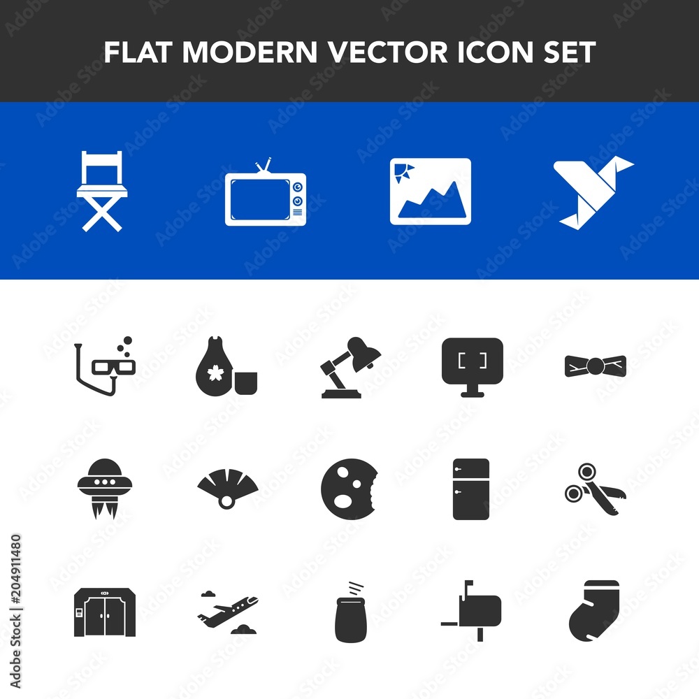 Modern, simple vector icon set with socks, technology, doughnut, computer, lamp, seat, scuba, spaceship, ufo, space, table, bow, creative, tie, monitor, sensu, paper, mask, fashion, elegance, tv icons Modern, simple vector icon set with socks, technology, doughnut, computer, lamp, seat, scuba, spaceship, ufo, space, table, bow, creative, tie, monitor, sensu, paper, mask, fashion, elegance, tv icons