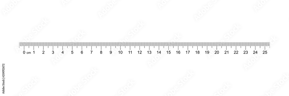 Ruler 25 cm. Measuring tool. Ruler Graduation. Ruler grid 25 and 1 cm. Size indicator units. Metric Centimeter size indicators. Vector AI10 Ruler 25 cm. Measuring tool. Ruler Graduation. Ruler grid 25 and 1 cm. Size indicator units. Metric Centimeter size indicators. Vector AI10