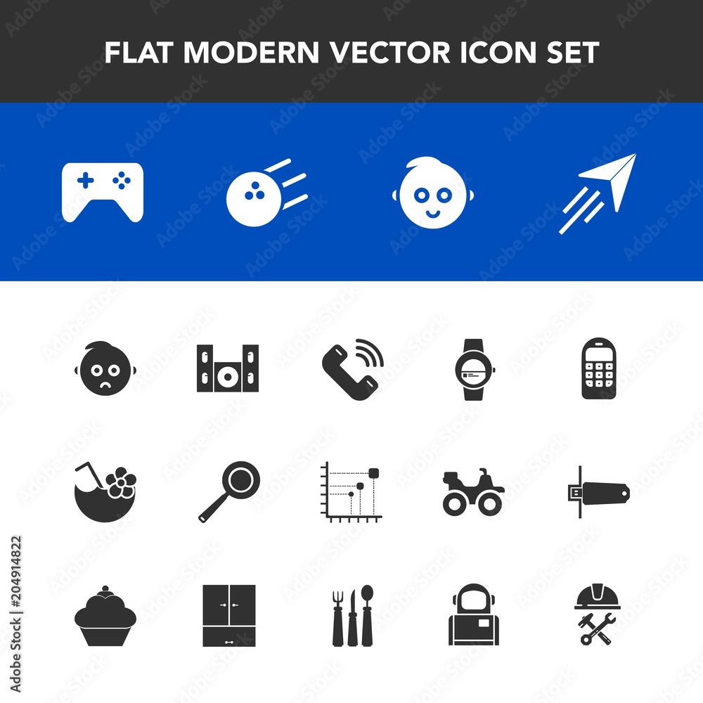 Modern, simple vector icon set with kid, sad, summer, telephone, cute, old, child, bowling, kitchen, gadget, sport, sign, technology, smart, fly, mobile, video, speaker, data, communication, pan icons Modern, simple vector icon set with kid, sad, summer, telephone, cute, old, child, bowling, kitchen, gadget, sport, sign, technology, smart, fly, mobile, video, speaker, data, communication, pan icons