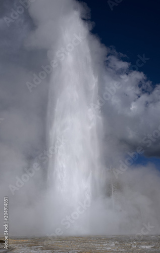 Grand Geyser in Yellowstone National Park