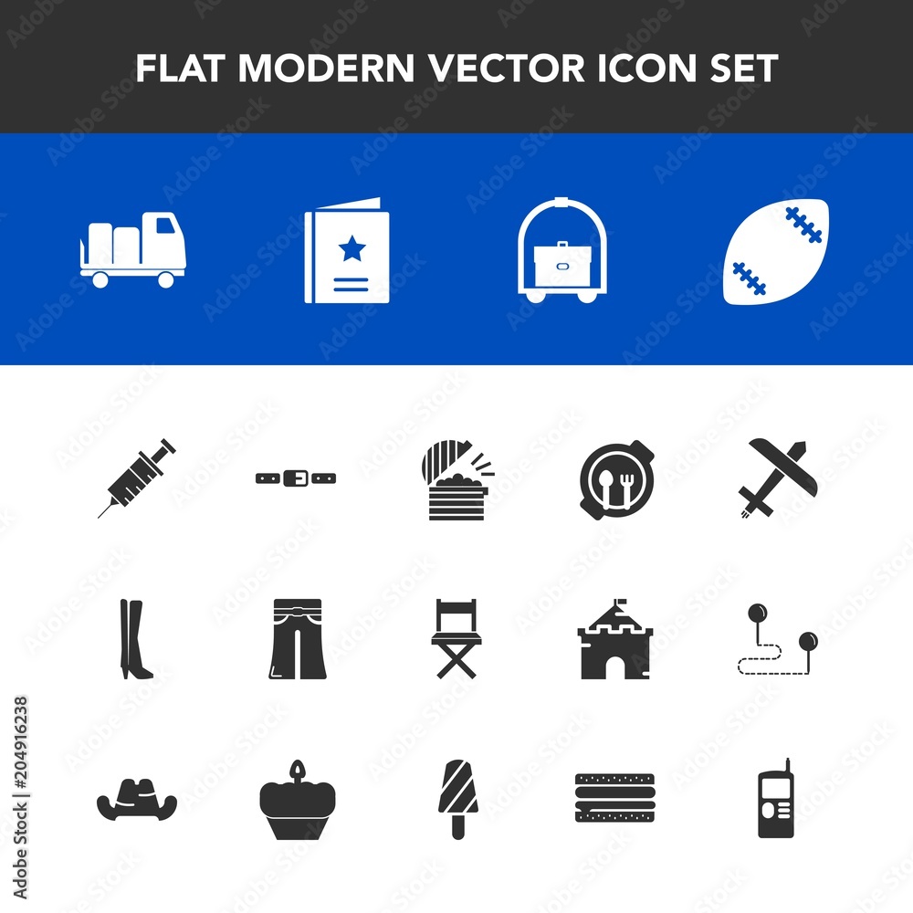 Modern, simple vector icon set with fashion, ball, food, favorite, delivery, drill, truck, restaurant, clinic, flight, vintage, plate, elegant, seat, mobile, medical, game, room, phone, airplane icons Modern, simple vector icon set with fashion, ball, food, favorite, delivery, drill, truck, restaurant, clinic, flight, vintage, plate, elegant, seat, mobile, medical, game, room, phone, airplane icons