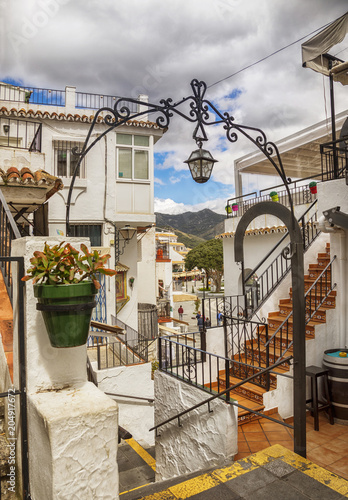 street in Mijas, Spain