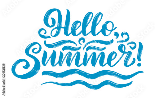 Vector hand drawn lettering...
