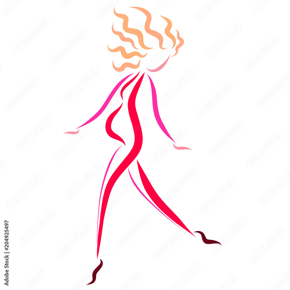 Fototapeta premium Pregnant lady, sport and health