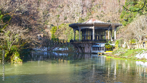 old house on the lake