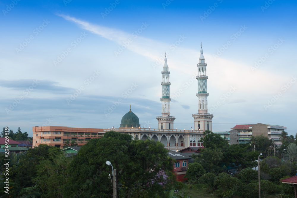 Anyusro Mosque in Bangkok , Thailand