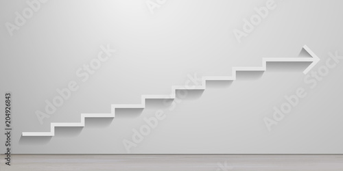 White Stairs Arrow