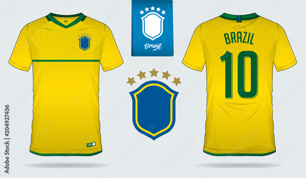 brazil national soccer team jersey